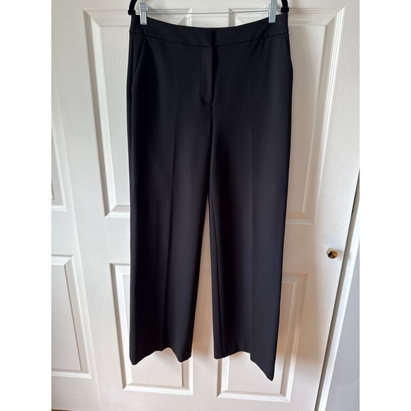 Boden Pants - Boden Wide Leg Trousers Womens 10R Black Professional Workwear‎ Tailored Pant